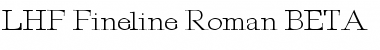 Download LHF Fineline Roman BETA Font Download LHF Fineline Roman BETA Font