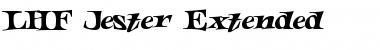 Download LHF Jester Extended Font Download LHF Jester Extended Font