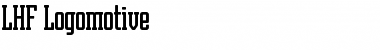 Download LHF Logomotive Font Download LHF Logomotive Font