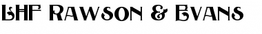Download LHF Rawson & Evans Font Download LHF Rawson & Evans Font