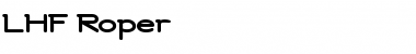 Download LHF Roper Font Download LHF Roper Font