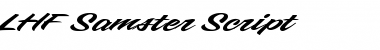 Download LHF Samster Script Font Download LHF Samster Script Font