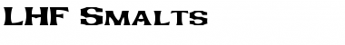 Download LHF Smalts Font Download LHF Smalts Font