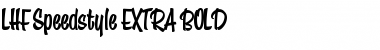 Download LHF Speedstyle EXTRA BOLD Font Download LHF Speedstyle EXTRA BOLD Font