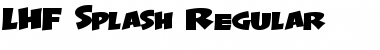Download LHF Splash Regular Font Download LHF Splash Regular Font