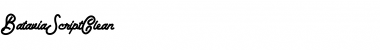 Download Batavia Script Clean Font Download Batavia Script Clean Font