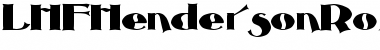Download LHFHendersonRoman Font Download LHFHendersonRoman Font