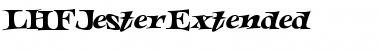 Download LHFJesterExtended Font Download LHFJesterExtended Font