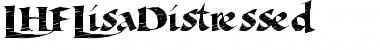 Download LHFLisaDistressed Font Download LHFLisaDistressed Font