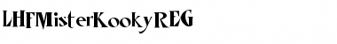 Download LHFMisterKookyREG Font Download LHFMisterKookyREG Font