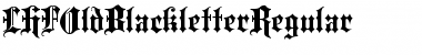 Download LHFOldBlackletterRegular Font Download LHFOldBlackletterRegular Font