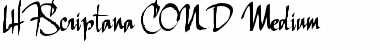 Download LHFScriptana COND Font Download LHFScriptana COND Font