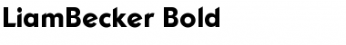 Download LiamBecker Font Download LiamBecker Font