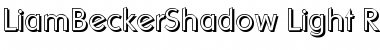 Download LiamBeckerShadow-Light Font Download LiamBeckerShadow-Light Font