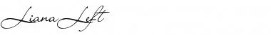 Download LianaLeft Font Download LianaLeft Font