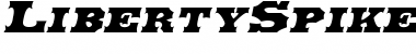 Download LibertySpikeExtended Font Download LibertySpikeExtended Font