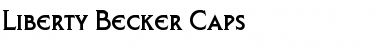 Download Liberty Becker Caps Font Download Liberty Becker Caps Font
