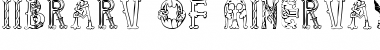 Download Library of Minerva, 9th c. Font Download Library of Minerva, 9th c. Font