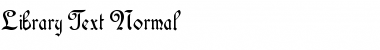 Download Library Text Font Download Library Text Font