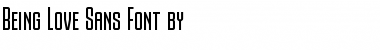 Download Being Love Sans Font Download Being Love Sans Font