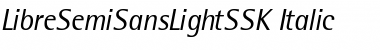Download LibreSemiSansLightSSK Font Download LibreSemiSansLightSSK Font
