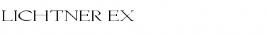 Download Lichtner Ex Font Download Lichtner Ex Font