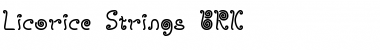 Download Licorice Strings BRK Font Download Licorice Strings BRK Font