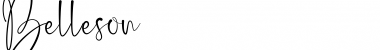Download Belleson Font Download Belleson Font