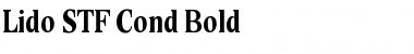 Download Lido STF Cond Font Download Lido STF Cond Font