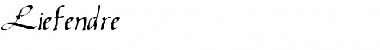Download Liefendre Font Download Liefendre Font