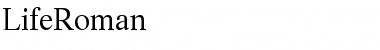 Download LifeRoman Font Download LifeRoman Font