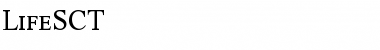 Download LifeSCT Font Download LifeSCT Font
