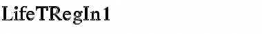Download LifeTRegIn1 Font Download LifeTRegIn1 Font