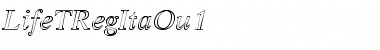 Download LifeTRegItaOu1 Font Download LifeTRegItaOu1 Font