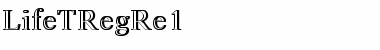 Download LifeTRegRe1 Font Download LifeTRegRe1 Font