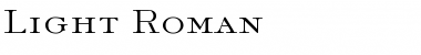 Download Light Roman Font Download Light Roman Font