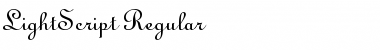 Download LightScript Font Download LightScript Font