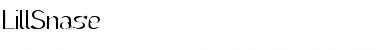Download LillSnase Font Download LillSnase Font