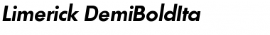 Download Limerick-DemiBoldIta Font Download Limerick-DemiBoldIta Font