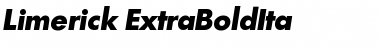 Download Limerick-ExtraBoldIta Font Download Limerick-ExtraBoldIta Font