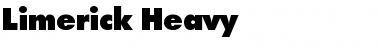 Download Limerick-Heavy Font Download Limerick-Heavy Font
