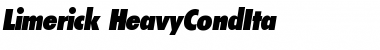 Download Limerick-HeavyCondIta Font Download Limerick-HeavyCondIta Font