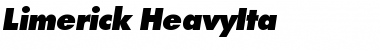 Download Limerick-HeavyIta Font Download Limerick-HeavyIta Font