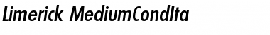 Download Limerick-MediumCondIta Font Download Limerick-MediumCondIta Font