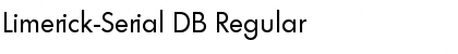 Download Limerick-Serial DB Font Download Limerick-Serial DB Font