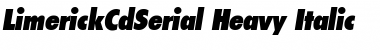 Download LimerickCdSerial-Heavy Font Download LimerickCdSerial-Heavy Font