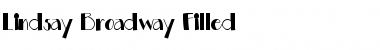 Download Lindsay Broadway Filled Font Download Lindsay Broadway Filled Font