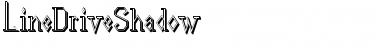 Download LineDriveShadow Font Download LineDriveShadow Font