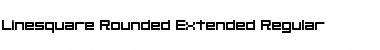 Download Linesquare Rounded Extended Font Download Linesquare Rounded Extended Font