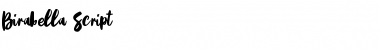 Download Birabella Script Font Download Birabella Script Font